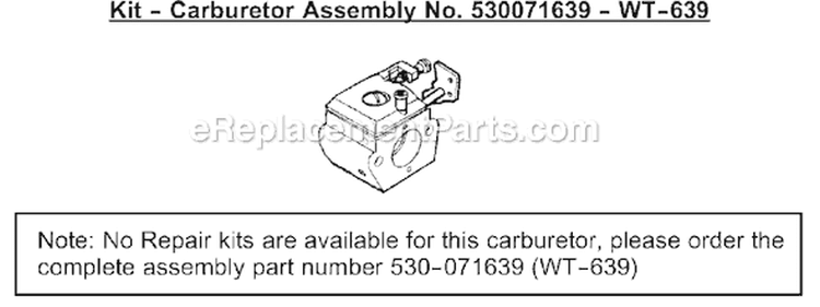 Page B Diagram and Parts List for BC2400 Type 3 Weed Eater Trimmer